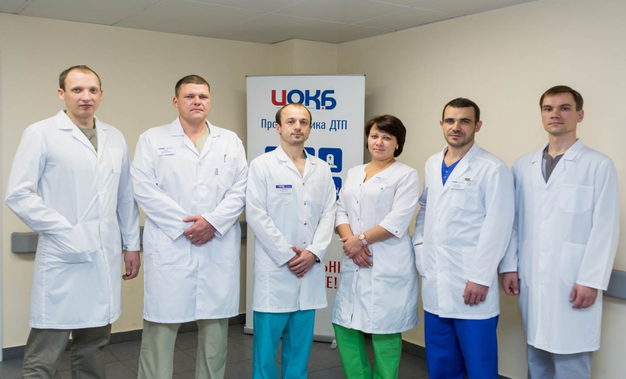 The medical team of the department
